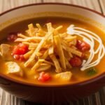 comforting tortilla soup cozy nights
