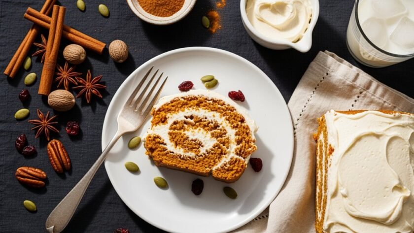 seasonal autumnal pumpkin dessert recipe